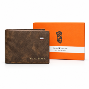 Doux Style Classic Brown Men’s Wallet